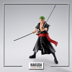Mô hình S.H.Figuarts 1/12 SHF One Piece Zoro (Onigashima Ver.) - Chính hãng Bandai Nhật Bản