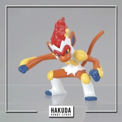 Mô hình Pokemon Plamo Collection 07 Infernape Evolution Set (Select Series) - Mô hình chính hãng Bandai Nhật Bản