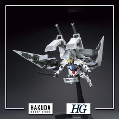 Mô hình HG IBO 1/144 Gundam Barbatos & Long Distance Transport Booster Kutan Sangata - Chính hãng Bandai Nhật Bản