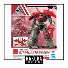 Mô hình phụ kiện 30MM OP20 Option Armor For Elite Officer (Cielnova Exclusive/Red) - Chính hãng Bandai Nhật Bản