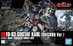 Mô hình HGUC 221 1/144 HG Gustav Karl (Unicorn Ver.) - Chính hãng Bandai Nhật Bản