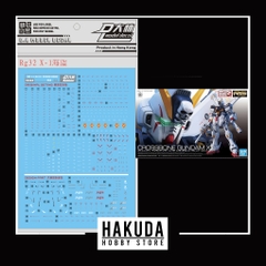 Decal nước cho mô hình - RG 31 1/144 Crossbone Gundam X1