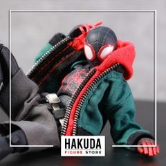 [Tặng Quần] Mô hình 1/12 Áo Vải Hoody Miles Morales (Into Spiderverse) - Chính hãng HAKUDA