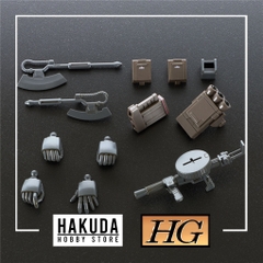 Mô hình P-Bandai HG GTO 1/144 Zaku Desert Type (Double Antenna Type) - Chính hãng Bandai Nhật Bản