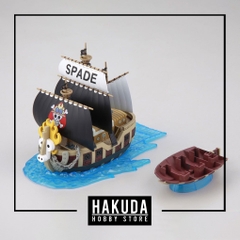 Mô hình tàu One Piece (15cm) - Spade Pirates Ship (Portgas D. Ace) - Mô hình chính hãng Bandai Nhật Bản