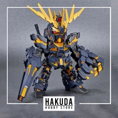 Mô hình SDCS 19 SD Gundam Unicorn Gundam 02 Banshee (Destroy Mode & Parts Set) - Chính hãng Bandai Nhật Bản