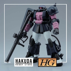 Mô hình HGUC 1/144 HG Zaku II Black Tri Stars - Chính hãng Bandai Nhật Bản