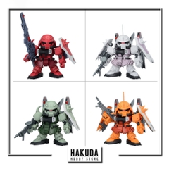 Mô hình SDBB SD Zaku Series Set - Mô hình chính hãng Bandai Nhật Bản