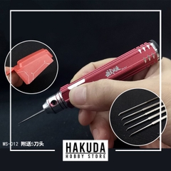 Dụng cụ khắc lằn chìm cho mô hình Chisel Engraved Line (5 mũi  cán)