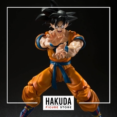 Mô hình S.H.Figuarts 1/12 SHF Son Goku Super Hero - Chính hãng Bandai Nhật Bản