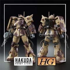 Mô hình P-Bandai HG GTO 1/144 Zaku Desert Type (Double Antenna Type) - Chính hãng Bandai Nhật Bản