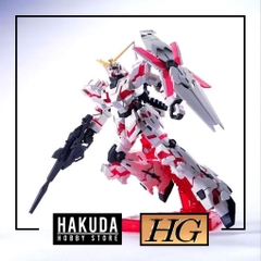 Mô hình HGUC 1/144 HG Unicorn Gundam Destroy Mode Titanium Finish Ver - Chính hãng Bandai Nhật Bản