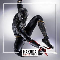 Mô hình S.H.Figuarts 1/12 SHF Spider Man Black & Gold Suit (No Way Home) - Chính hãng Bandai Nhật Bản