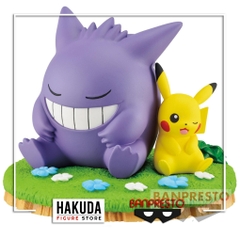 Mô hình Pokemon Pikachu & Gengar - Chính hãng Banpresto Nhật Bản