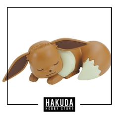 Mô hình Pokemon Plamo Collection Sleeping Eevee - Mô hình chính hãng Bandai Nhật Bản