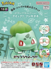 Mô hình Pokemon Plamo Collection 13 Bulbasaur  - Chính hãng Bandai Nhật Bản