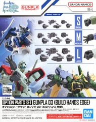 Mô hình phụ kiện 1/144 Option Parts Set Gunpla 03 Build Hands Edge - Chính hãng Bandai Nhật Bản