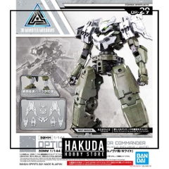 Mô hình phụ kiện 30MM OP29 Option Armor For Commander (Cielnova Exclusive/White) - Chính hãng Bandai Nhật Bản