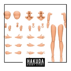 Mô hình phụ kiện 30MS OB11 Option Body Parts Arm Parts & Leg Parts (Color C) - Mô hình Gundam chính hãng Bandai Nhật Bản