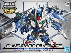 Mô hình SDCS 06 SD Gundam Cross Silhouette 00 Diver Ace Gundam - Chính hãng Bandai Nhật Bản