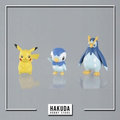Mô hình Pokemon Plamo Collection 06 Empoleon Evolution Set (Select Series) - Mô hình chính hãng Bandai Nhật Bản