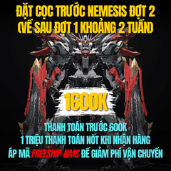 [ĐẶT TRƯỚC ĐỢT 2] Mô hình 1/100 MG RT-002 Nemesis (Kèm Base Và Decal Nước) - DỰ KIẾN THÁNG 5 TRẢ HÀNG
