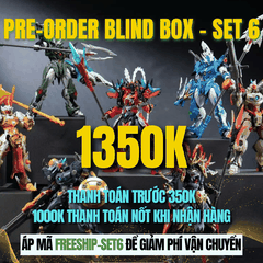 [Đặt trước đợt 1 - Tháng 11/2025] Mô hình Blind Box 1/144 Motor Nuclear I'm Great Hero (Set 6) - Chính hãng Motor Nuclear