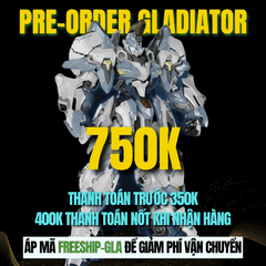 [ĐẶT TRƯỚC - Q1/2026] Mô hình 1/100 MG Gladiator Type I - Chính hãng GS TOYS
