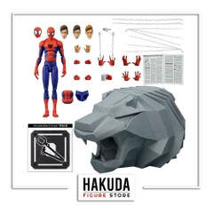 Mô hình SVAction 1/12 Spider Man Peter B. Parker (Into The Spiderverse DX Set) - Chính hãng Sentinel