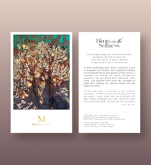 BLOOM IN THE STILLNESS