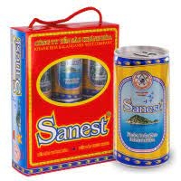 NƯỚC YẾN SANEST CÓ ĐƯỜNG hộp 6lon (thùng 10 hộp)