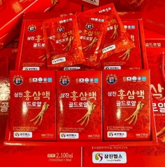 Nước Hồng Sâm Sam Jin Red Ginseng Drink Gold Royal (hộp lẻ)