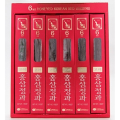 Hồng Sâm Củ Tẩm Mật Ong 300g (50g*6) KGS