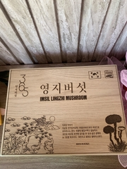 Nấm linh chi hộp gỗ cao cấp 365 hộp 1kg