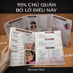 95% Các Chủ Quán Bỏ Lỡ Khách Hàng Do Menu Chưa Đúng Cách, Thiếu Chuyên Nghiệp