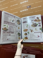 Menu nhà hàng