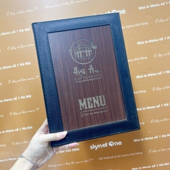 Menu nhà hàng
