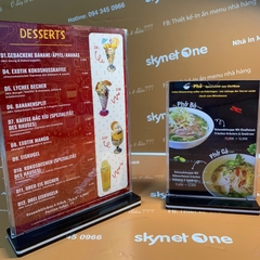 menu dựng