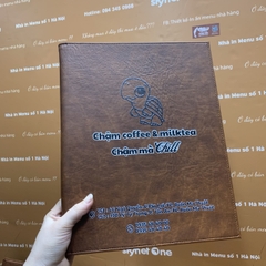 Menu quán Cafe