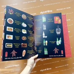 menu nhà hàng