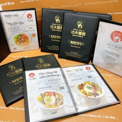 Menu nhà hàng