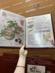 Menu nhà hàng