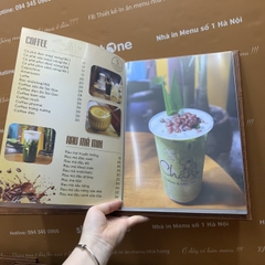 Menu quán Cafe