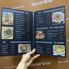 Menu quán nướng