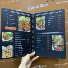 Menu quán nướng