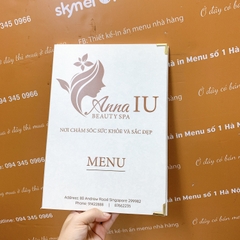 menu gập