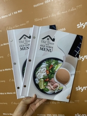 Menu quán ăn