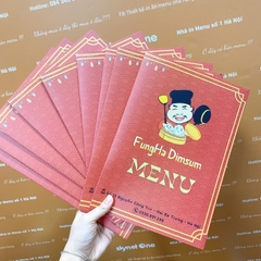 menu cầm tay