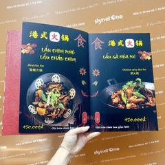 menu nhà hàng
