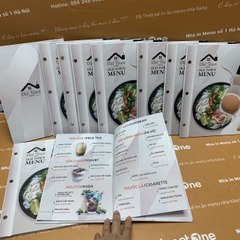 Menu quán ăn